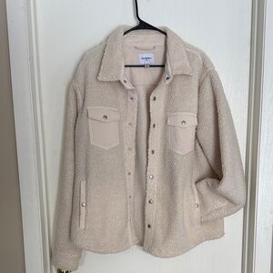 Goodfellow & Co Beige Teddy Jacket